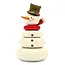PartyDeco Folieballon Sneeuwpop - 64,5 x 120 cm