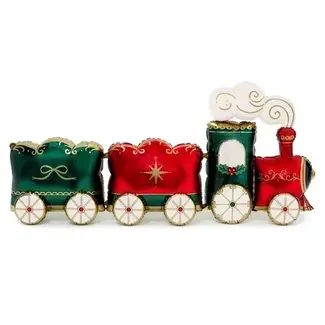 PartyDeco Folieballon Trein XXL, 221x96 cm