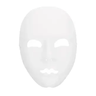 Boland Gezichtsmasker Mime - Wit