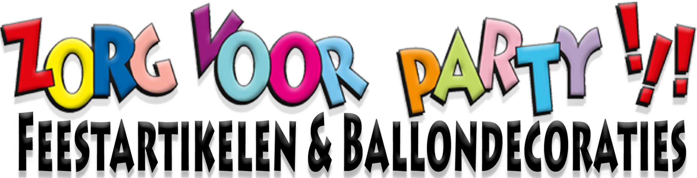 Zorg voor Party online feestartikelen en ballondecoraties
