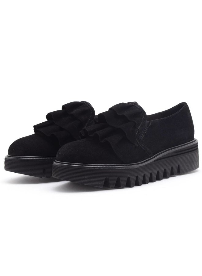 KMB A2684 Suede Conf Negro