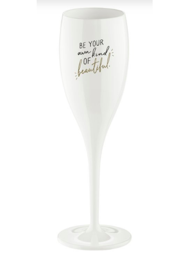 Koziol Champagneglas 3919 "Be your own kind of beautiful"