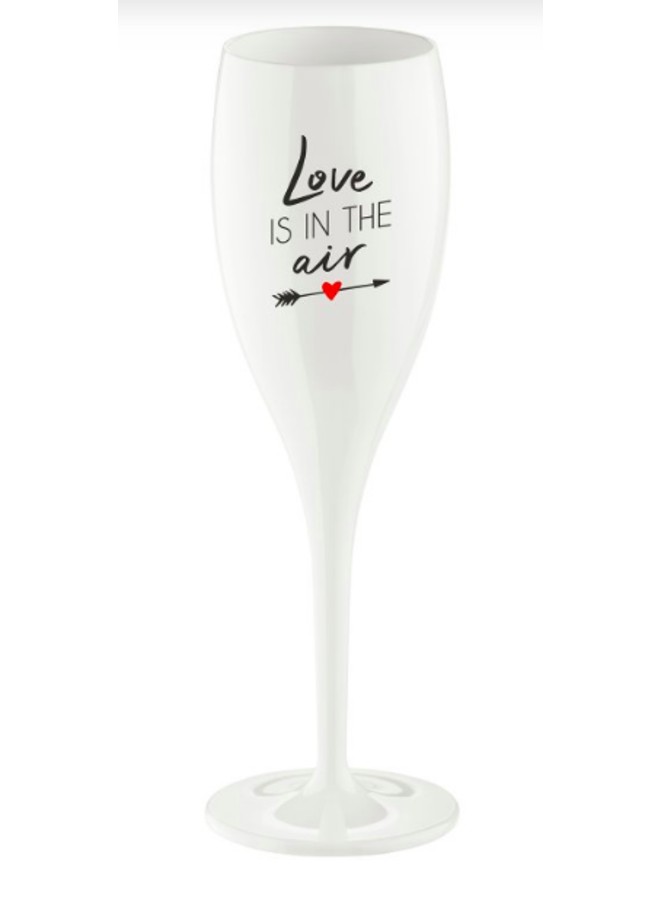 Koziol Champagneglas 3918 "Love is in the air"