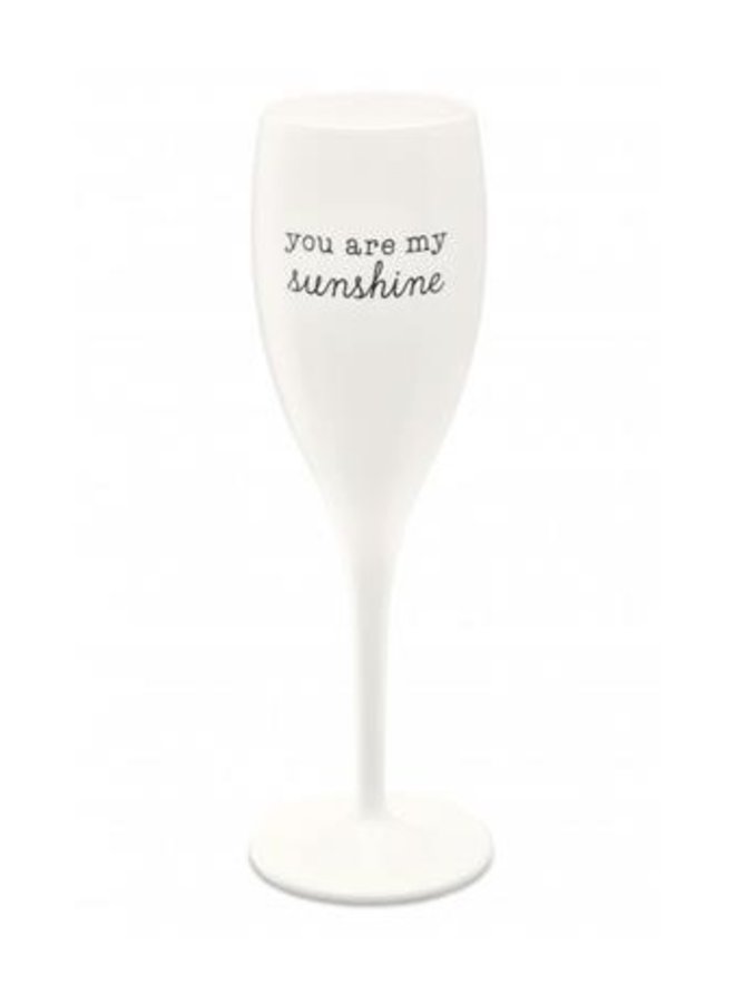 Koziol Champagneglas 3440 "You are my sunshine"