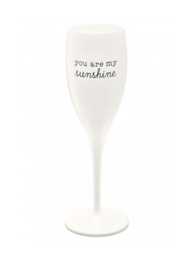 Koziol Champagneglas "You are my sunshine"