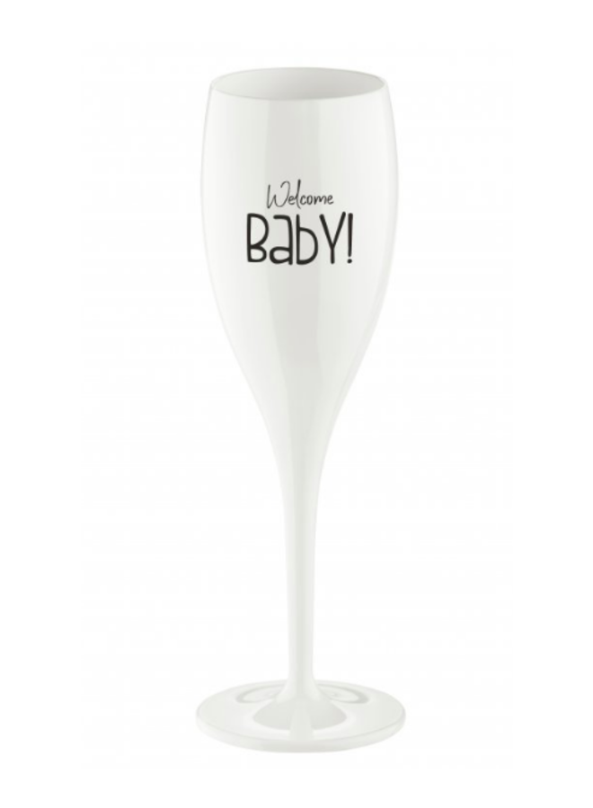 Koziol Champagneglas 4030 "Welcome Baby!"