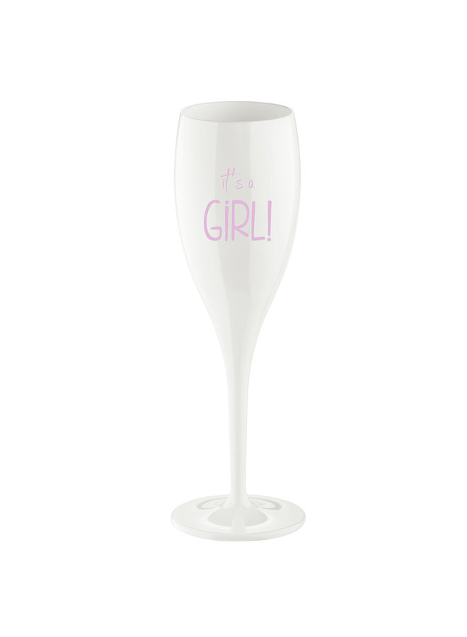 Koziol Champagneglas "It's a girl!"