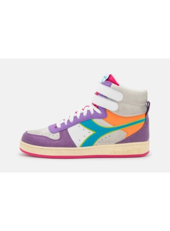 Diadora Magic Basket Mid Icona WN English lavender/White - Bottine