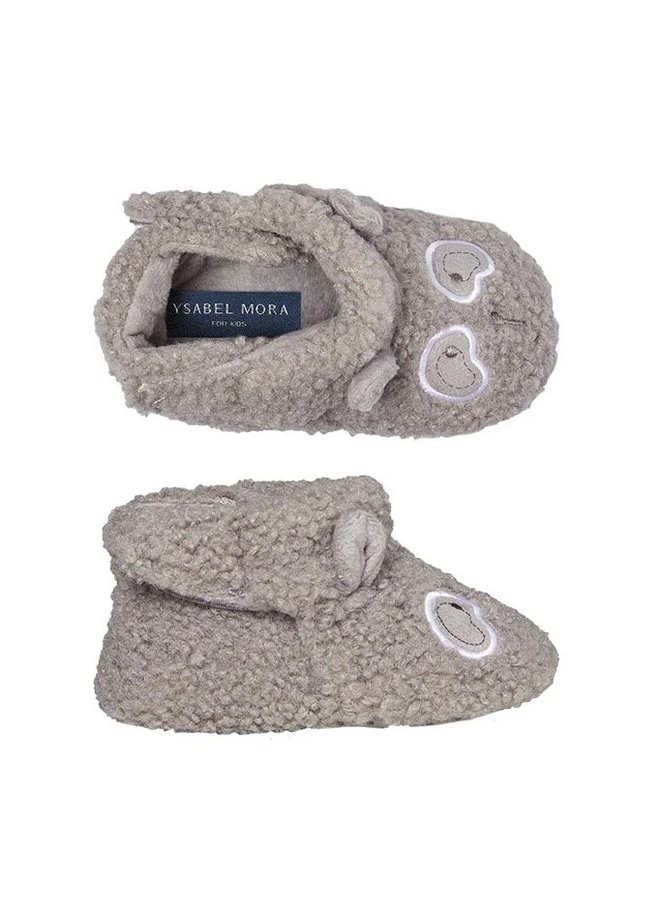 Ysabel Mora Slippers - grey