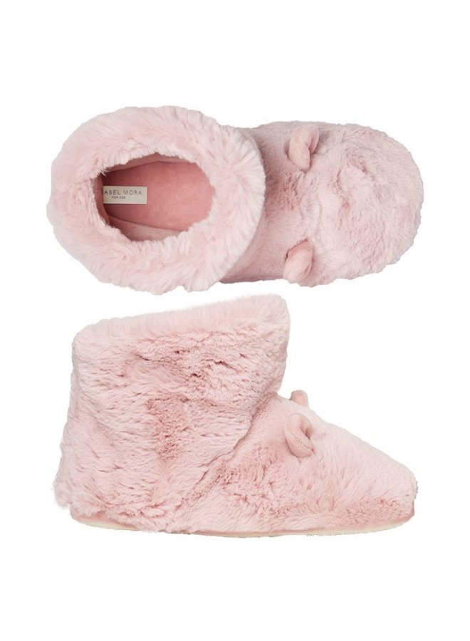 Ysabel Mora Slipper Boots - Rose