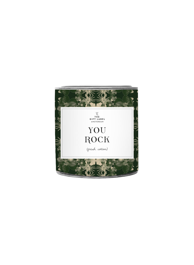 The Gift Label XL candle-You rock JV