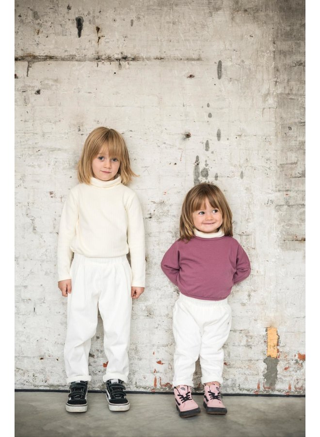 Mundo Melocoton Baggy Corduroy Baby Creme