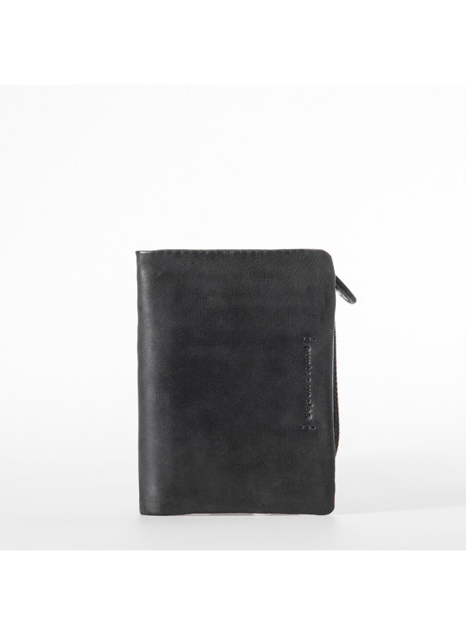 Aunts & uncles Cherry JB Jet Black Wallet