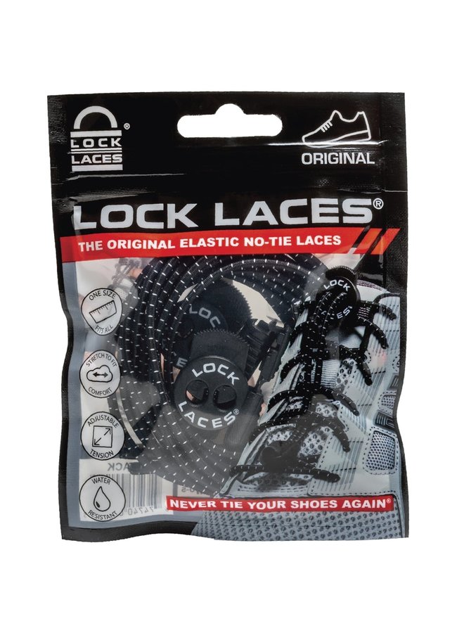 Lock Laces - Classic - Black
