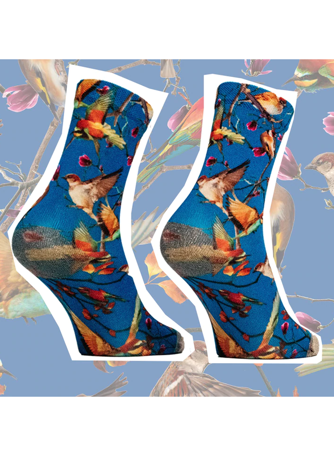 Sock My Feet - Sock my magnolia birds