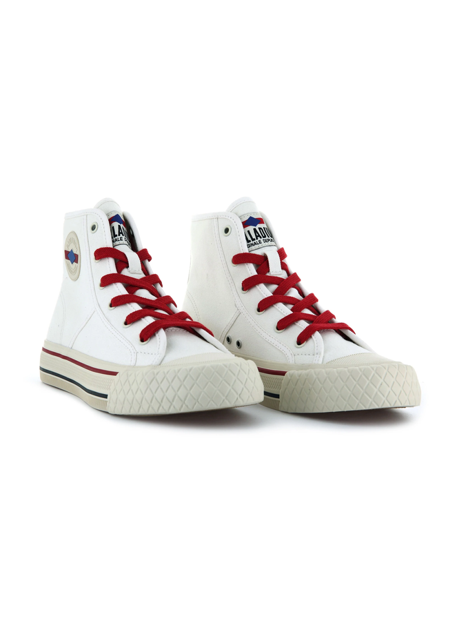 Palladium Palla Louvel Star White-M