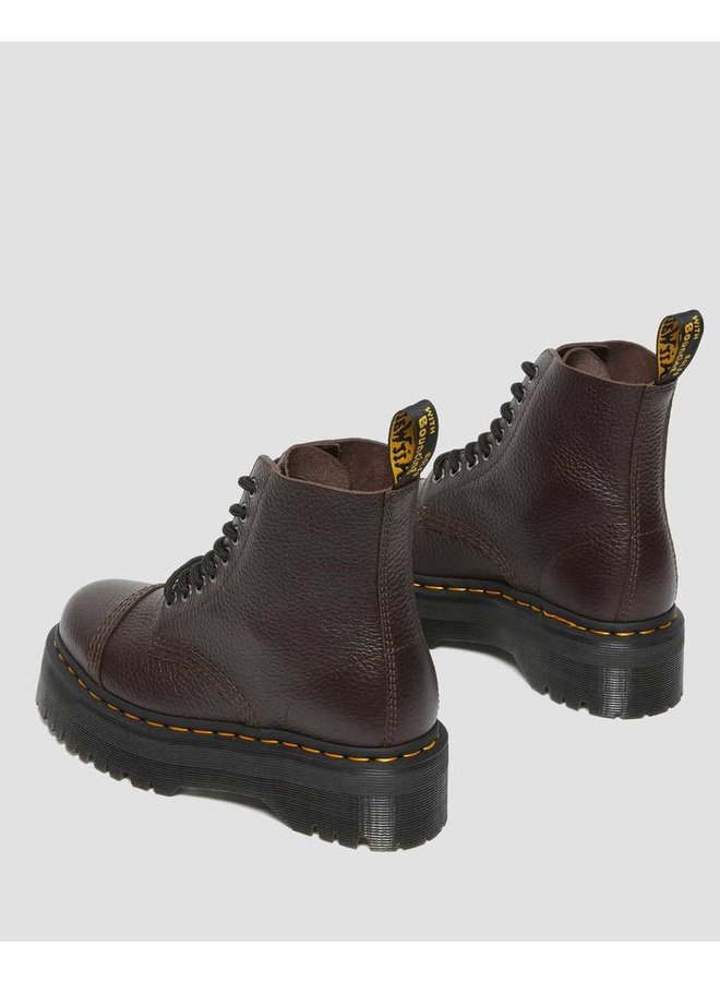 Dr. Martens Sinclair Burgundy Milled Nappa