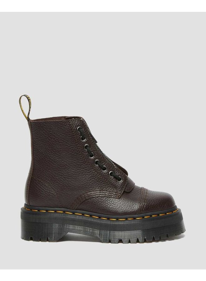 Dr. Martens Sinclair Burgundy Milled Nappa