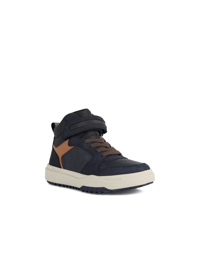 Geox J bunshee B.B navy/cognac boy/unisex