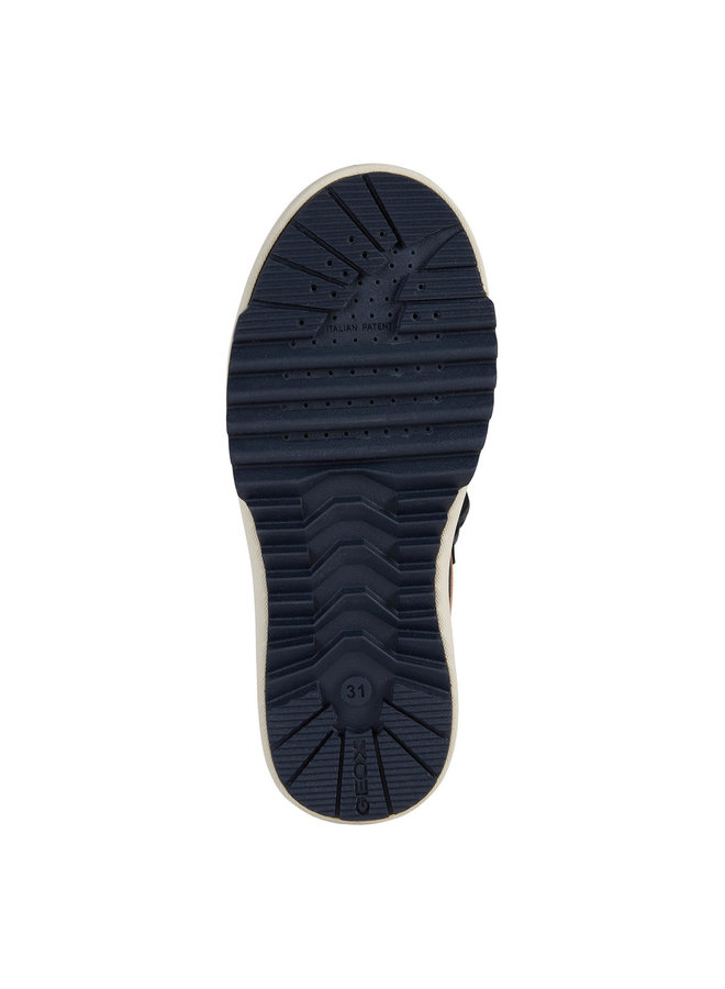 Geox J bunshee B.B navy/cognac boy/unisex