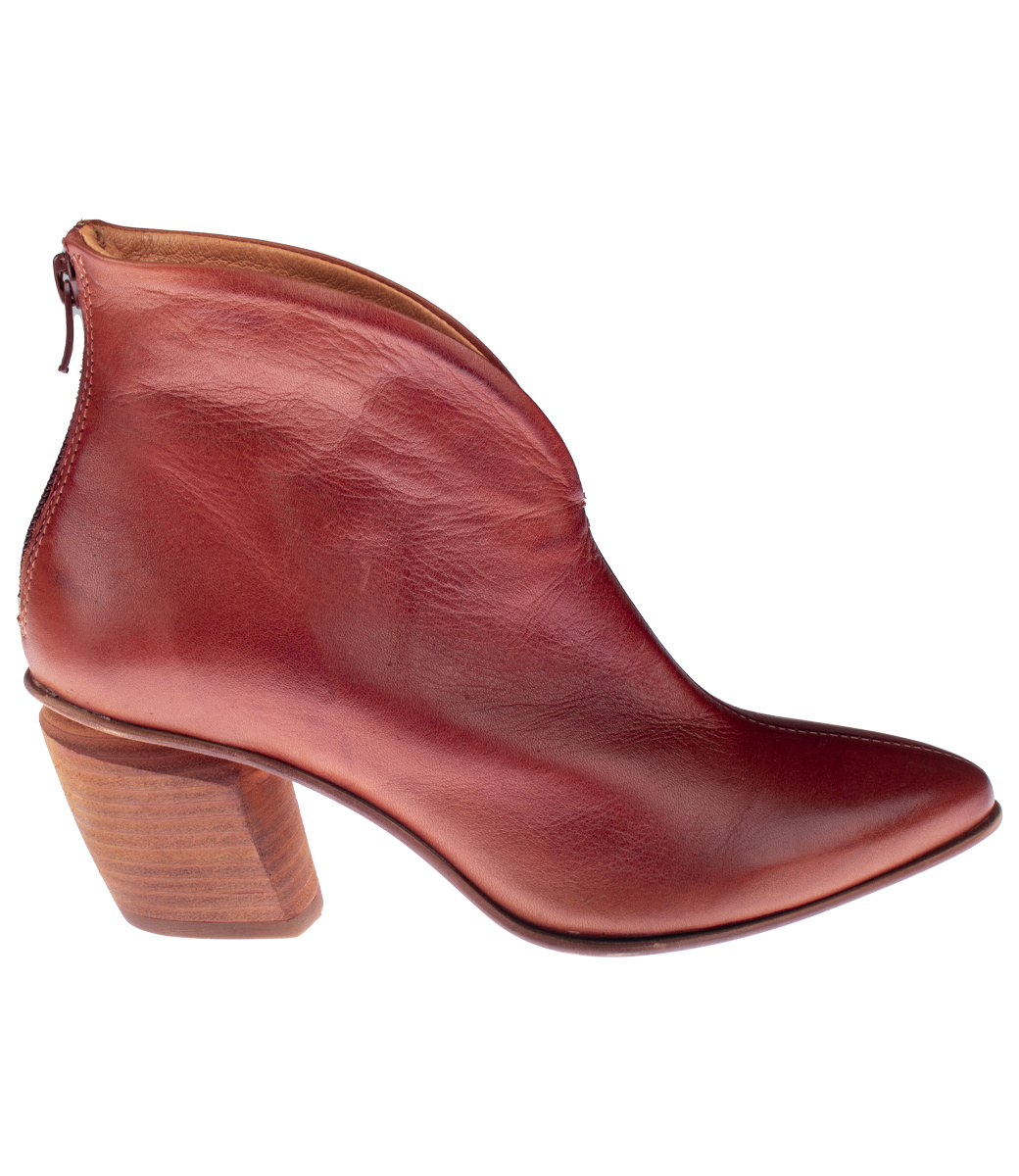 Bottine Aarschot | Miz Mooz | Jovie Wine| Enkellaarzen | Dames - Bottine