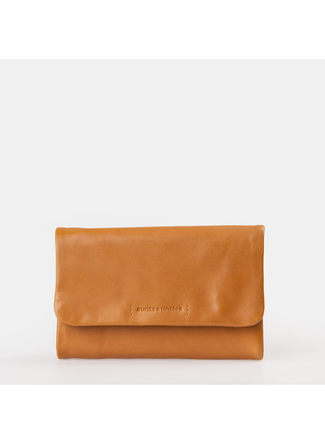 Aunts & Uncles 20105-39 Peach Wallet Golden Dandelion