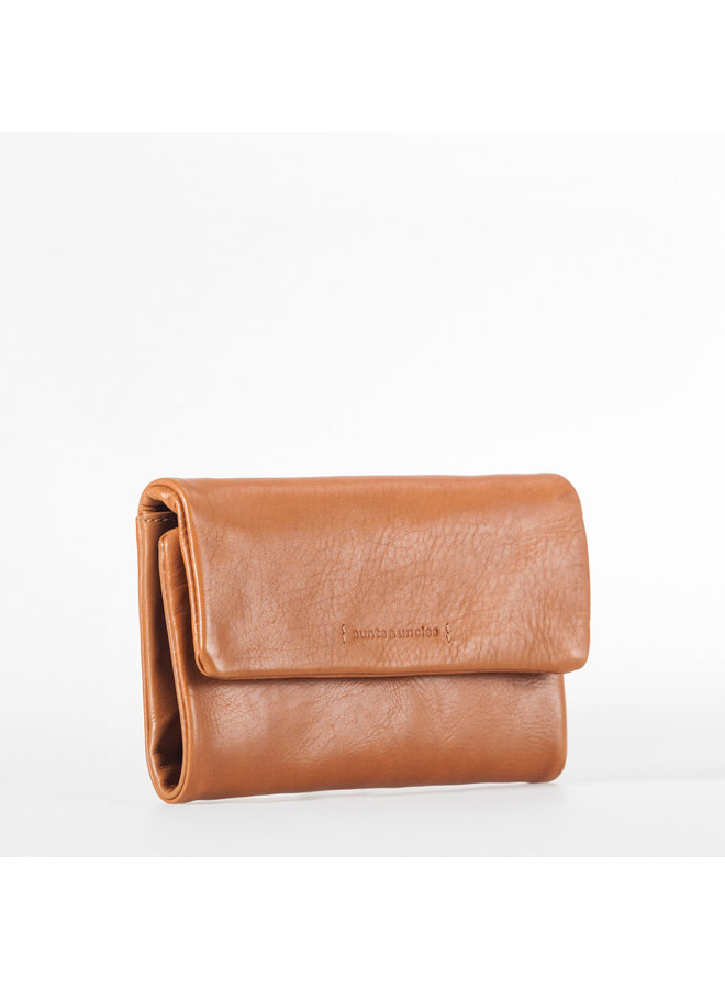 Aunts & Uncles 20105-1 Peach Wallet Cognac