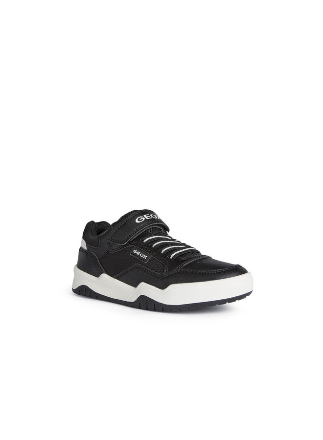 Geox J Perth Sneaker Black/White
