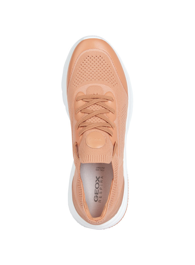 Geox D Spherica Actif Peach Sneaker Woman