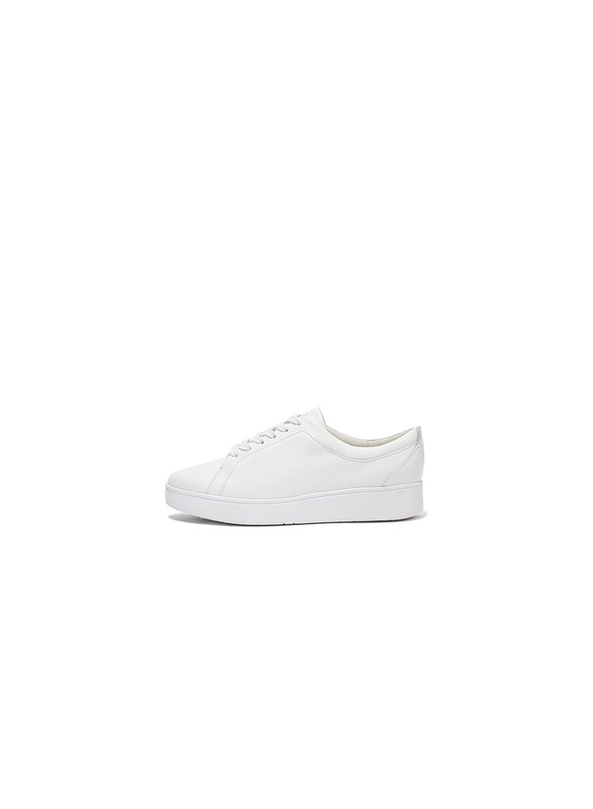 FitFlop F-Mode Leather/Suede Flatform Sneakers (Urban White) Women's Shoes  - ShopStyle