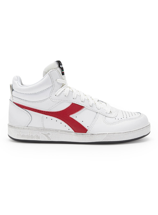 Diadora Magic Basket Demi Icona White/Red Chilipepper