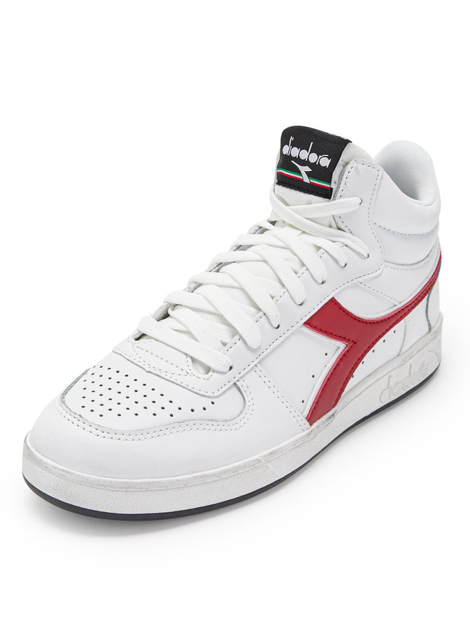 Diadora Magic Basket Demi Icona White/Red Chilipepper