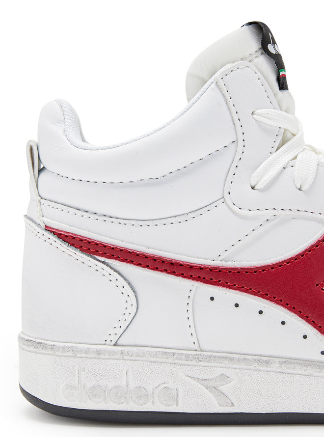 Diadora Magic Basket Demi Icona White/Red Chilipepper