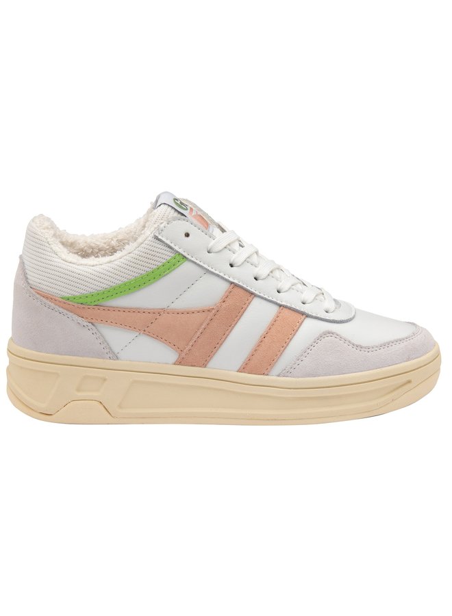 Gola Swerve White/Pearle Pink/ Patina Green