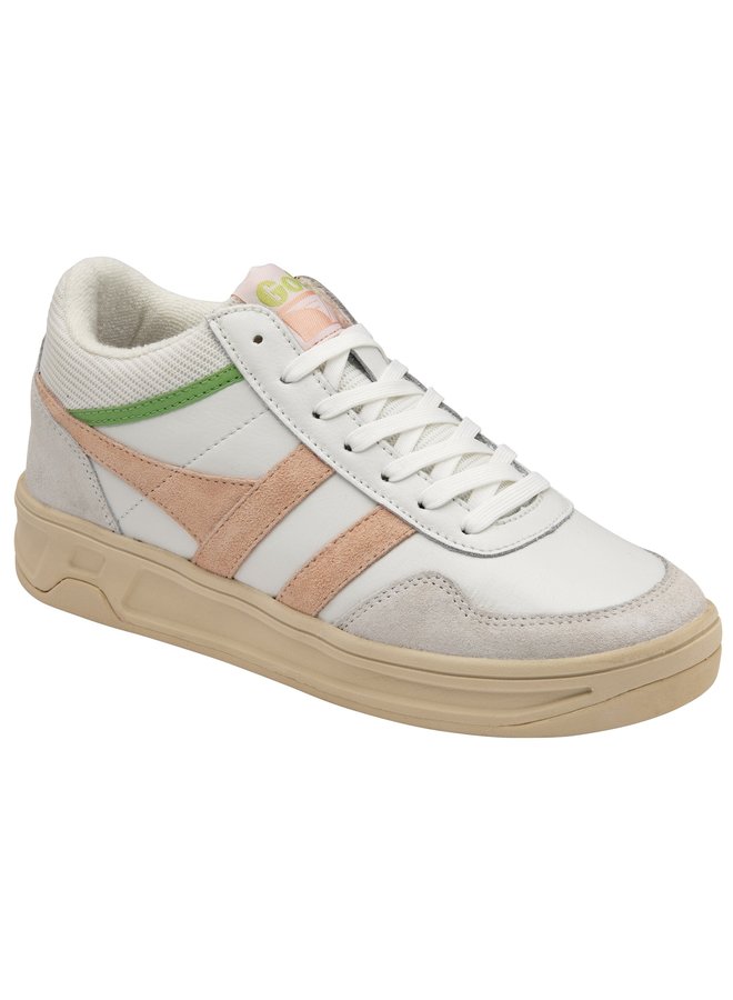 Gola Swerve White/Pearle Pink/ Patina Green