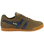 Gola Harrier Suede Khaki/Navy