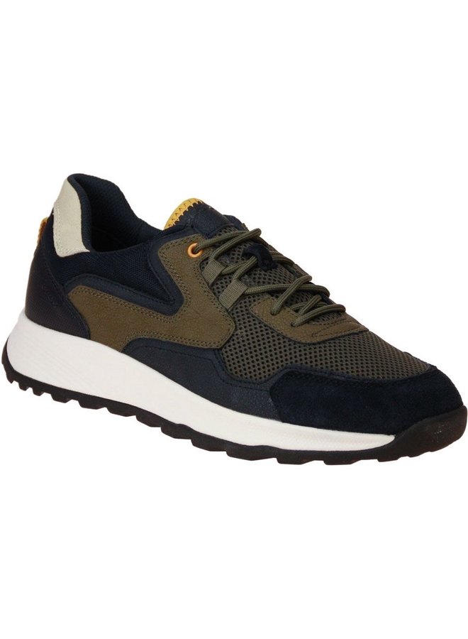 Geox U Terrestre Sneaker Navy/Light Olive Man