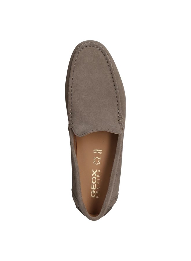 Geox U Siron Dove Grey Moccasin