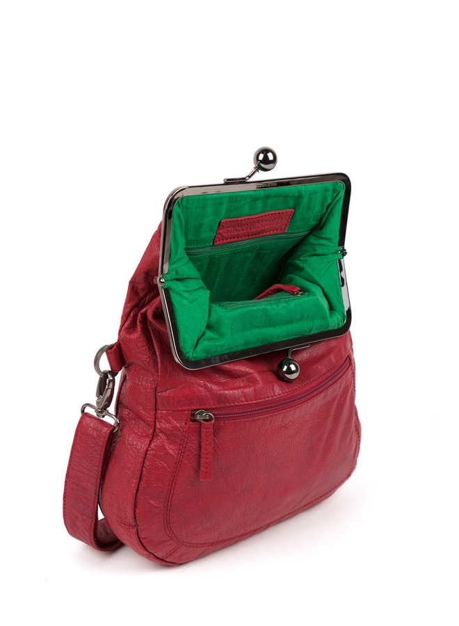 Sticks and Stones Cannes Bag Bright Red