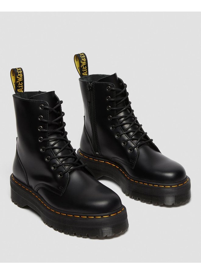 Dr Martens Jadon Black Polished Smooth