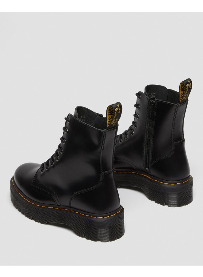 Dr Martens Jadon Black Polished Smooth