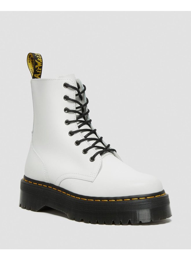 Dr Martens Jadon White Polished Smooth