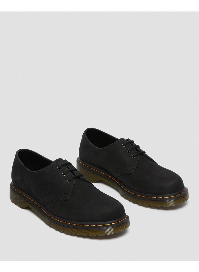 Dr Martens 1461 black milled nubuck wp