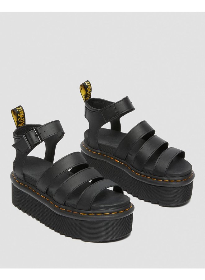 Dr. Martens Blaire Quad Black Hydro Leather