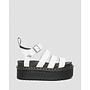 Dr. Martens Blaire Quad White Hydro Leather