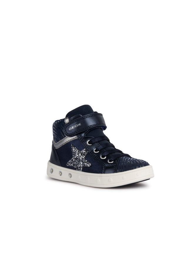 Geox J368WG J Skylin Navy/Dark Silver