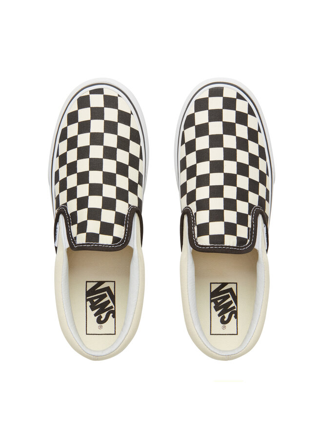 Vans Classic Slip-On Platform Black/White Checkerboard