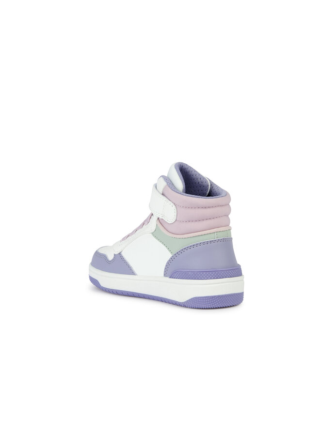 geox washiba J36HXA lilac/off white