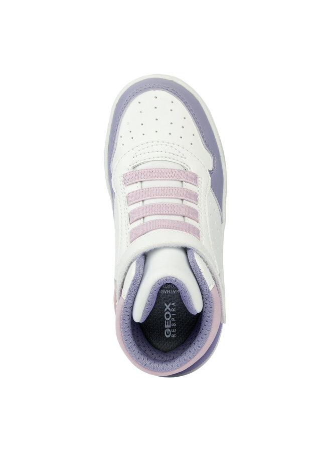 geox washiba J36HXA lilac/off white