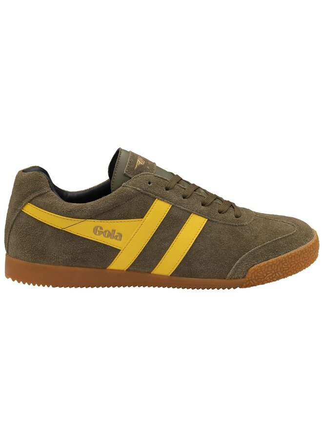Gola CMA192XY Harrier Suede Khaki/Sun/Black